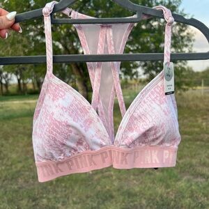Victoria's Secret Pink Snakeskin Sports Bra